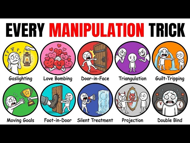 Every Manipulation Technique & How To Combat It Explained