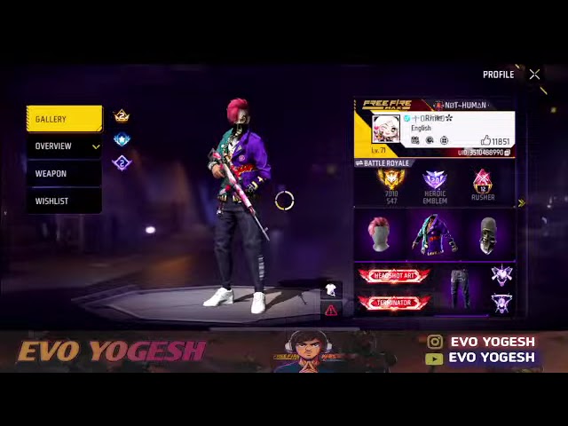 EVO YOGESH REDEEM CODE GIVEAWAY LIVE  STREAMING  19 Oct #evoyogesh #live #livestreaming