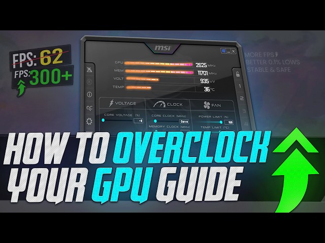 How To Overclock Your GPU - The Ultimate Easy Guide 2026
