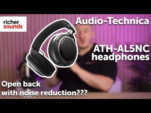Audio-Technica ATH AL5NC | Open Back AND Noise Reduction? | Richer Sounds