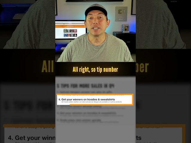 5 Tips For Q4 For POD