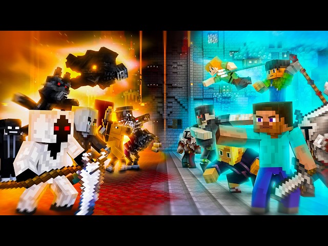 The War for Water and Fire - Nether War: Season 2 EP3 (Minecraft Animation)