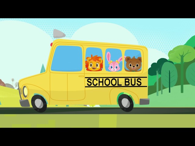 "Wheels On The Bus" - Nursery Rhymes