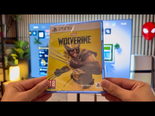 Marvel’s Wolverine PS5 Disc Unboxing + INSANE Gameplay! 🤯🔥 | PS5 PRO