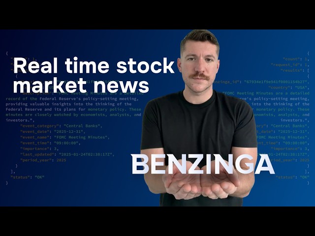 Build a Real-Time Financial Intelligence Dashboard with Massive + Benzinga