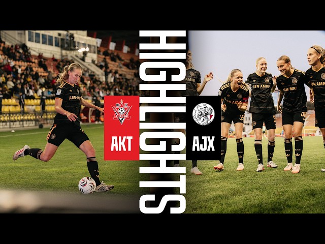 Qualified for the round of 16 ✔️ | Highlights WFC Aktobe - Ajax Women | UEFA Women's Champions Le...