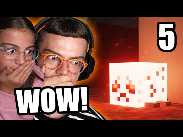 NEW UPDATE FROM NETHER - Ep.5 - Minecraft with my sister Aryana