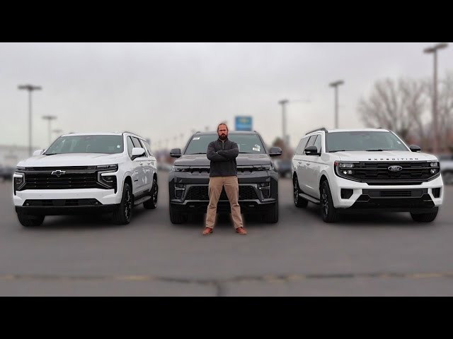 NOT EVEN CLOSE! //2026 Suburban vs 2026 Grand Wagoneer L vs 2026 Expedition Max//