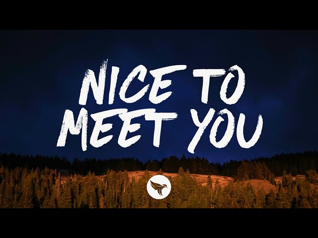 Myles Smith feat. Lainey Wilson - Nice to Meet You (Lyrics)