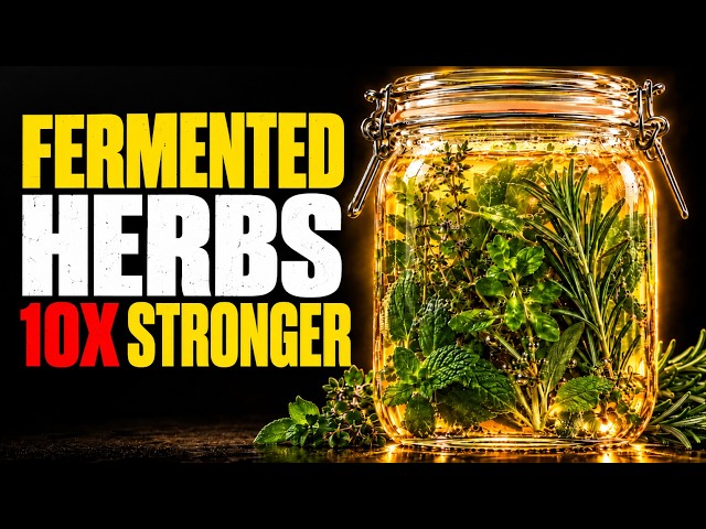 Why Fermenting Herbs Makes Them 10x Stronger (Science Explained)