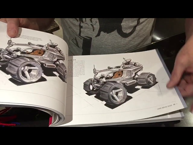 Beginners Guide To Sketching Vehicles, sci-fi and Robots Part 2