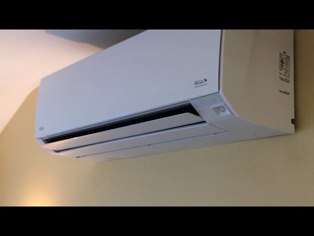 Fujitsu Backlit Wall Mount Controller Basic Operation