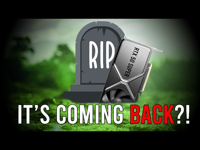 RTX 50 SUPER Back From The DEAD?! Nvidia Unleashes Next Gen Neural Rendering Technology