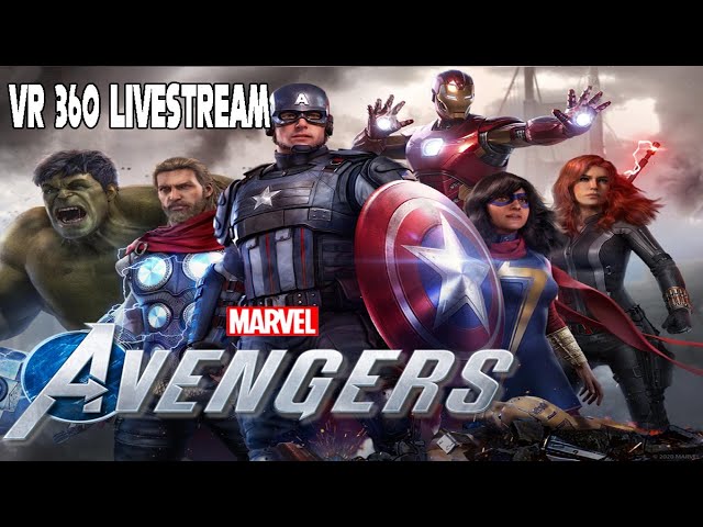 marvel avengers game Avengers Game VR 360 Marvel Avengers Live Stream PS4