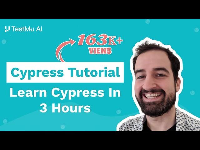Cypress Tutorial: Complete Cypress Crash Course In 3 Hours (For Beginners)