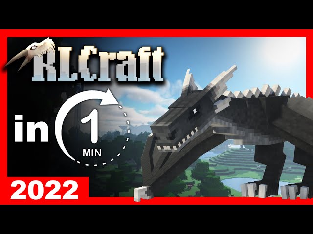 How to install RLCRAFT in LESS than 1 Minute ⏲️ in 2022