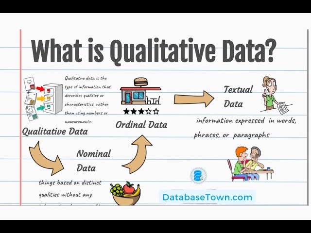 What is Qualitative Data? Three Types of Qualitative Data