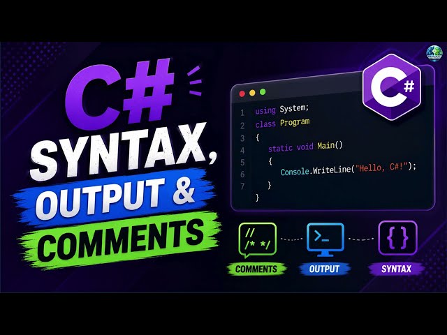 C# Syntax, Output & Comments Explained | Part 2