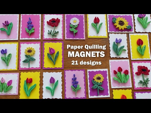 Quilling Flower Designs 🌸 My last video. Taking a break :)