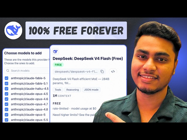 How to Use DeepSeek Harness for 100% FREE 😳 (AI Coding Agent) | Hindi