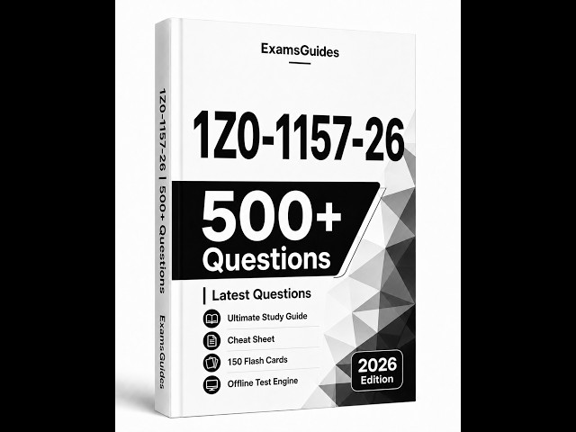 Oracle 1Z0-1157-26 Exam | Agentic AI Foundations Associate 2026 New Practice Questions