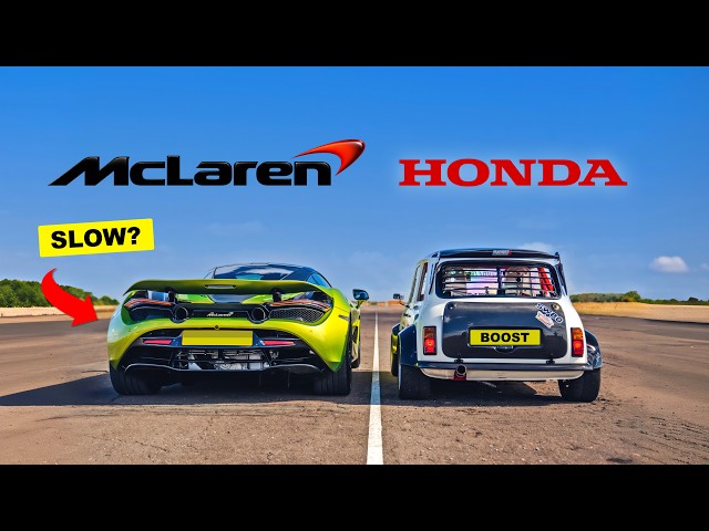 WE ALL BACKED THE MCLAREN.. AND THEN THIS HAPPENED