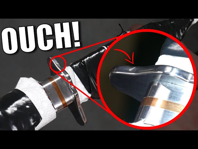 A Knife Maker’s Worst Nightmare | Fixing Damage on a Finished Knife
