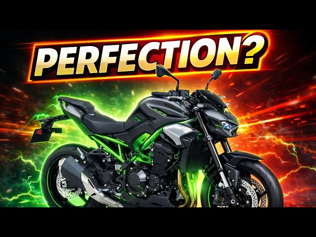 Getting a bit excited on the Kawasaki Z900! 