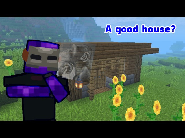 A GOOD HOUSE? / Minecraft: bedrock (creative) building!! part 1 / Mobile building