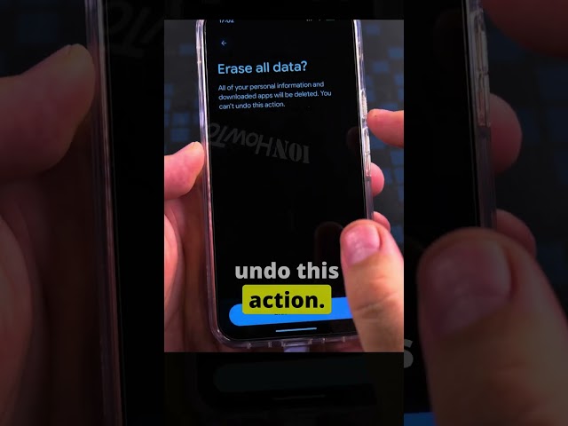How to Factory Reset Android Phone and Keep eSIM Google Pixel 11 Pro XL Part 7 full video linked