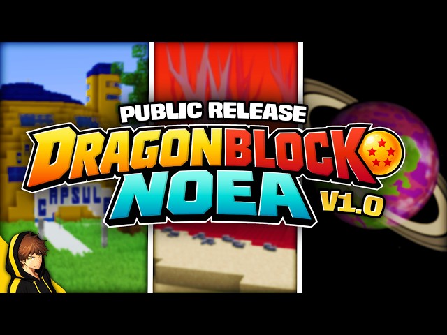 Our DREAM Dragon Ball MOD is HERE & AMAZING!? | Dragon Block Noea v1.0 [Full Showcase]