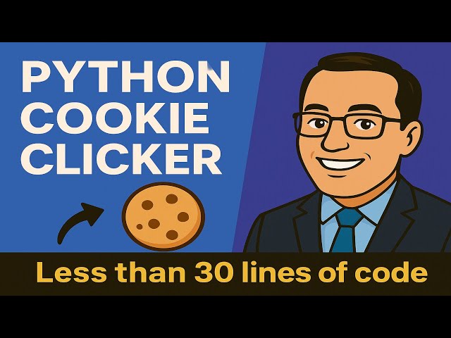 Python Game Programming: Simple Cookie Clicker
