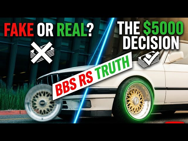 Real vs Fake BBS Wheels (How to Tell the Difference)