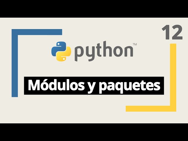 Python Course: 12. Modules and Packages