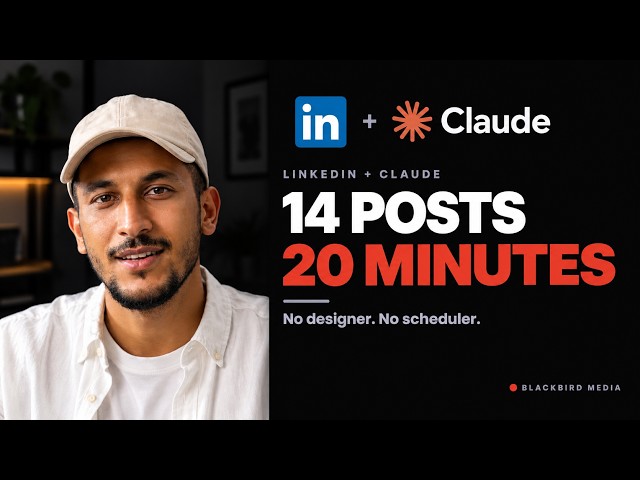 I Built a #LinkedIn Content Machine with #Claude Code (Free Template)