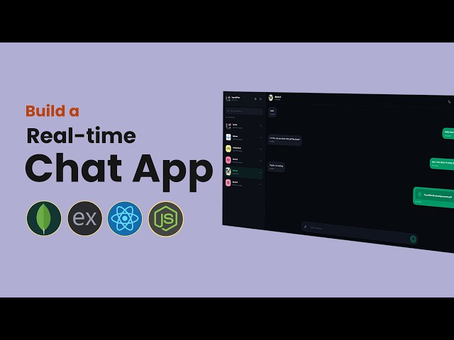 Build a Real Time Chat App with MERN Stack & Socket io | Full Stack App