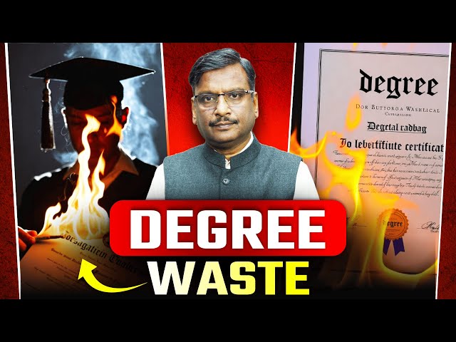 Is a Degree Wasting Your Time? Skill vs Degree Reality in India | Vijender Masijeevi