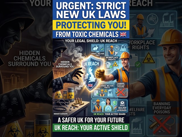 How Strict New UK Laws Protect You From Toxic Chemicals! 🇬🇧