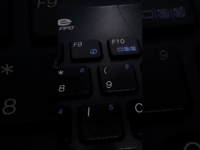 laptop keyboard typing incorrectly, swapping letters and numbers