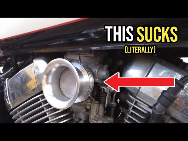Testing out my new VELOCITY STACK on my Honda Shadow 750 Aero Chopper! | TJBRUTALCUSTOMS