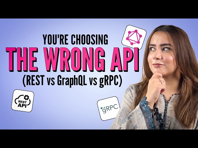 Why You're Choosing the Wrong API (REST vs. GraphQL vs. gRPC)
