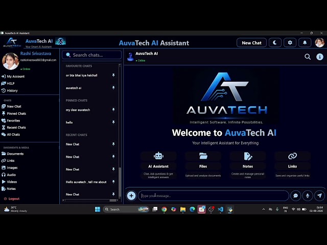 AuvaTech AI Assistant 