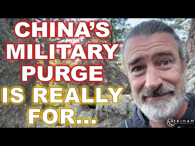 Xi Purges Chinese Military of Corruption…Kinda || Peter Zeihan