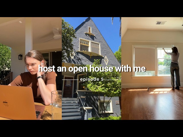 Getting back to work | exploring my options, prepping + hosting my favorite open house