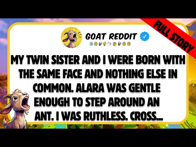 My twin sister and I were born with the same face and nothing else in common. Alara was gentle...