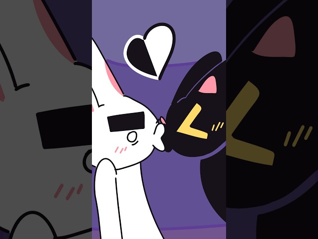 Love ❤️  #animation #shorts #comedy #romance #kiss #relationship