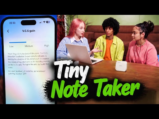 I Tried This Tiny AI Note Taker… It’s Seriously Impressive! – BOYA Notra Neo