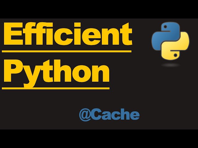 Python 3 - Supercharge your functions with the cache decorator!
