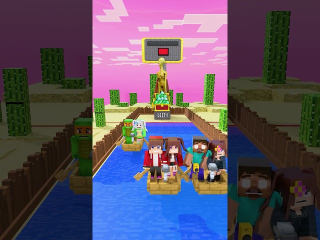 JJ Team in Game Singing Challenge Who Sings Better? Team Mikey or Sister - MAIZEN in Minecraft 🤔