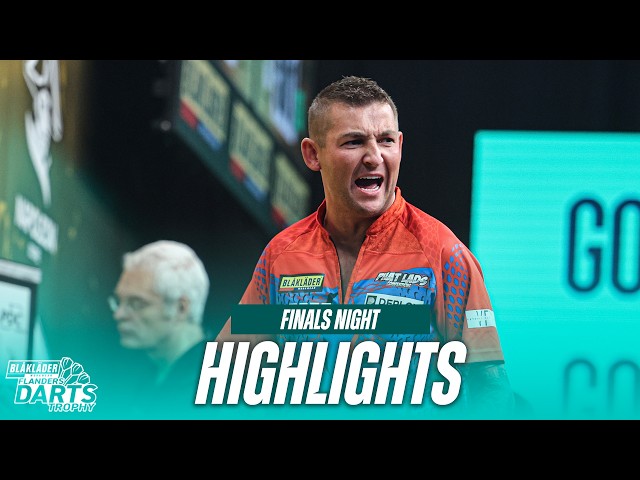 A NEW NAME ON THE TROPHY 🏆 | 2026 Flanders Darts Trophy | Finals Night Highlights